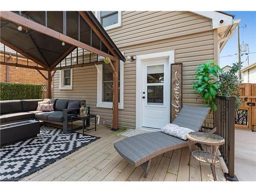 28 Elberta Street, St. Catharines, ON - Outdoor With Deck Patio Veranda With Exterior