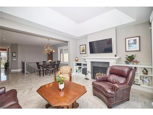 91 Ailsa Trail Trail, Welland, ON - Indoor Photo Showing Living Room With Fireplace