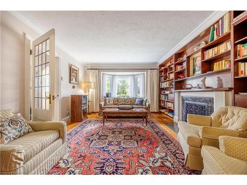 333 Glengarry Avenue, Toronto, ON - Indoor Photo Showing Living Room With Fireplace