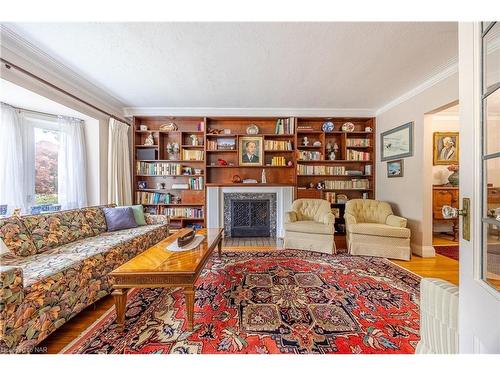 333 Glengarry Avenue, Toronto, ON - Indoor Photo Showing Living Room With Fireplace