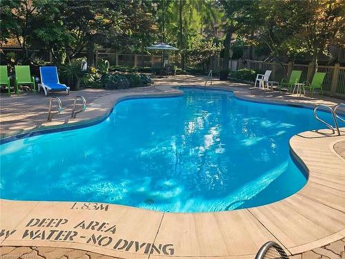 54-178 Scott Street, St. Catharines, ON - Outdoor With In Ground Pool With Backyard