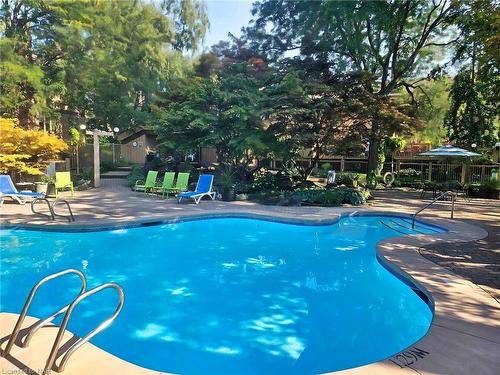 54-178 Scott Street, St. Catharines, ON - Outdoor With In Ground Pool With Backyard