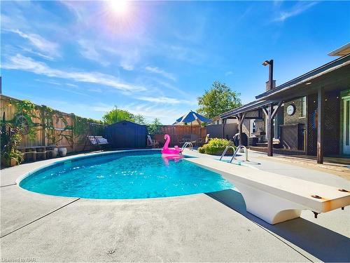 43 Ramsey Street, St. Catharines, ON - Outdoor With In Ground Pool