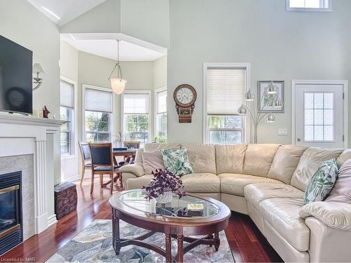 14-1448 Niagara Stone Road, Niagara-On-The-Lake, ON - Indoor Photo Showing Living Room With Fireplace