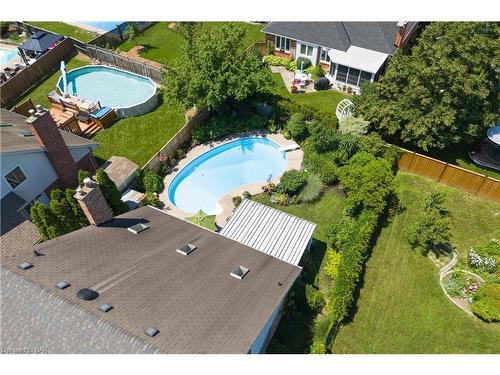 3 Thorn Place, St. Catharines, ON - Outdoor With Above Ground Pool