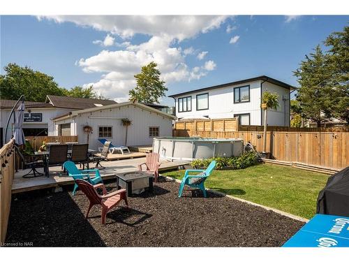 241 South Mill Street, Ridgeway, ON - Outdoor With Above Ground Pool With Backyard