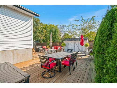 8 Argyle Court, Welland, ON - Outdoor With Deck Patio Veranda With Exterior