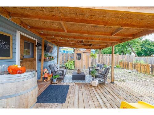 6151 Cadham Street, Niagara Falls, ON - Outdoor With Deck Patio Veranda