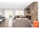 7741 Shadbush Lane, Niagara Falls, ON  - Indoor Photo Showing Living Room With Fireplace 