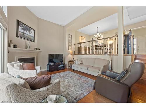 41-15 Lakeside Drive, St. Catharines, ON - Indoor Photo Showing Living Room With Fireplace