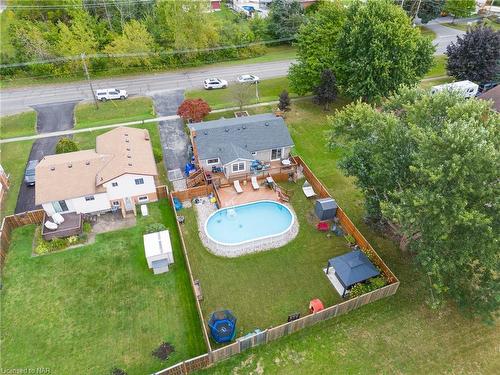 161 Ridge Road S, Crystal Beach, ON - Outdoor With Above Ground Pool With View