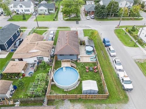 50 Bunting Road, St. Catharines, ON - Outdoor With Above Ground Pool With View