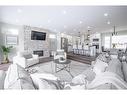 3873 Glenview Drive, Lincoln, ON  - Indoor Photo Showing Living Room With Fireplace 