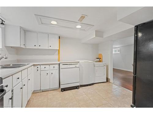 45 Ivy Avenue, St. Catharines, ON - Indoor Photo Showing Kitchen With Double Sink