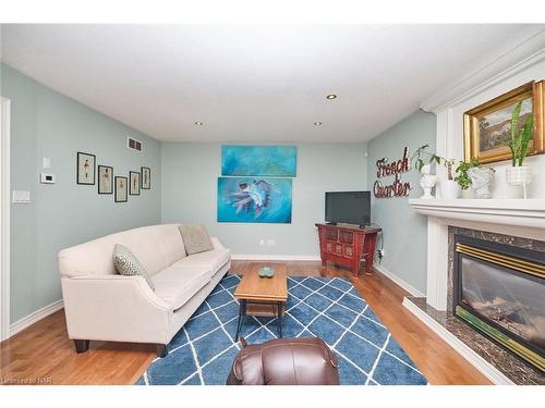 59 Thorold Road E, Welland, ON - Indoor Photo Showing Living Room With Fireplace