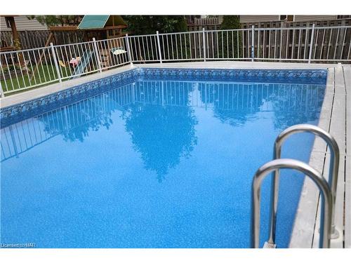 49 St George Street, Welland, ON - Outdoor With Above Ground Pool