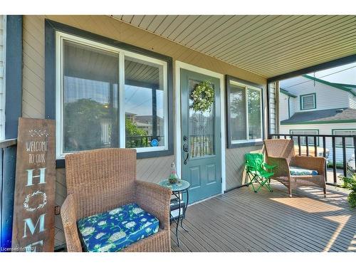 49 St George Street, Welland, ON - Outdoor With Deck Patio Veranda With Exterior