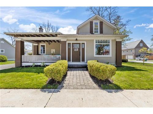 123 Elgin Street W, Welland, ON - Outdoor With Deck Patio Veranda With Facade