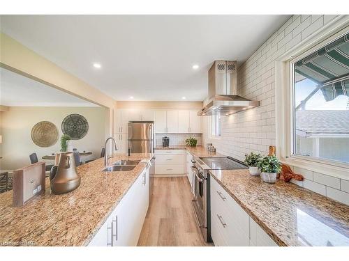 Main-15 Royale Road, St. Catharines, ON - Indoor Photo Showing Kitchen With Double Sink