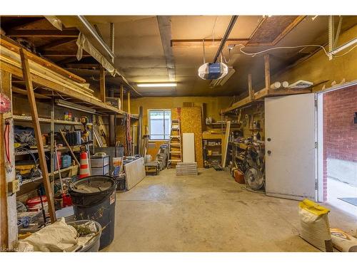 110 Garner Avenue, Welland, ON - Indoor Photo Showing Garage