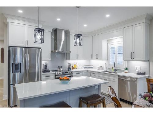 273 Lancaster Drive, Port Colborne, ON - Indoor Photo Showing Kitchen With Stainless Steel Kitchen With Upgraded Kitchen