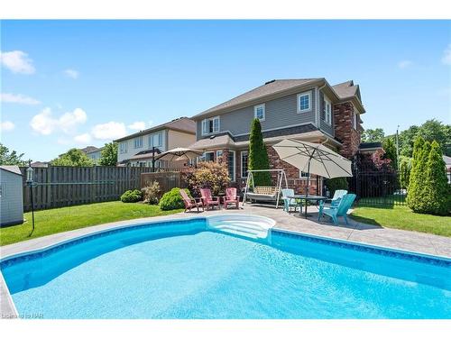 6500 St. Michael Avenue, Niagara Falls, ON - Outdoor With In Ground Pool With Deck Patio Veranda With Backyard