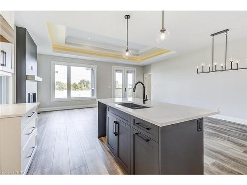 38A Neptune Drive, St. Catharines, ON - Indoor Photo Showing Kitchen With Double Sink