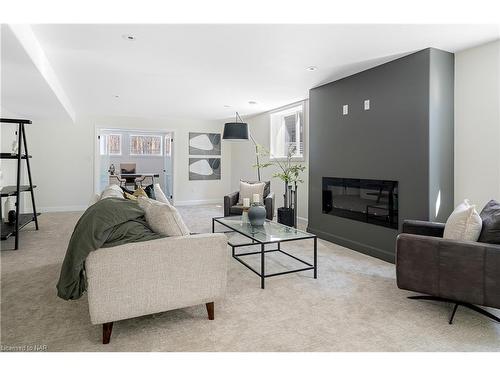 3542 Whispering Woods Trail, Ridgeway, ON - Indoor Photo Showing Living Room With Fireplace