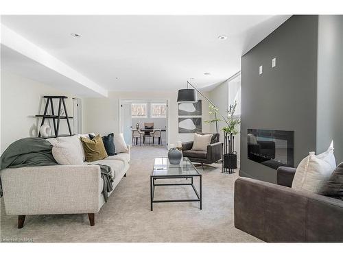 3542 Whispering Woods Trail, Ridgeway, ON - Indoor Photo Showing Living Room With Fireplace