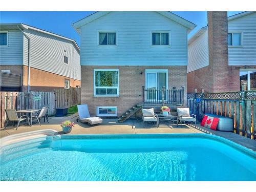 38 Culligan Crescent, Thorold, ON - Outdoor With In Ground Pool With Deck Patio Veranda With Exterior