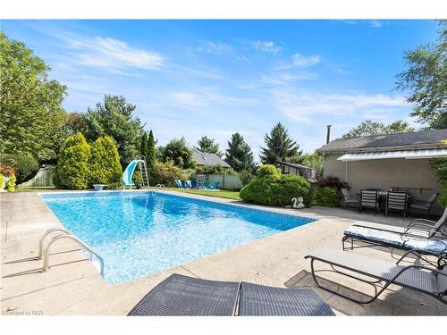 2978 St. Paul Avenue, Niagara Falls, ON - Outdoor With In Ground Pool With Deck Patio Veranda With Backyard