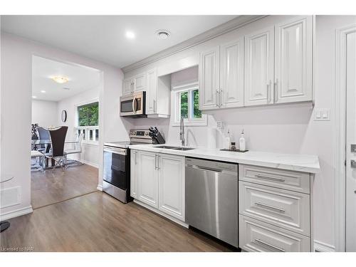 298 Burleigh Road North Road, Ridgeway, ON - Indoor Photo Showing Kitchen With Double Sink