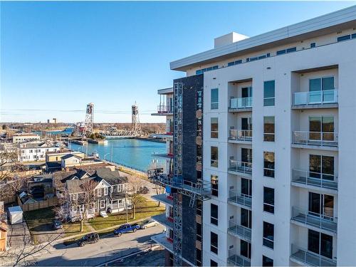 703-118 West Street, Port Colborne, ON - Outdoor With Balcony