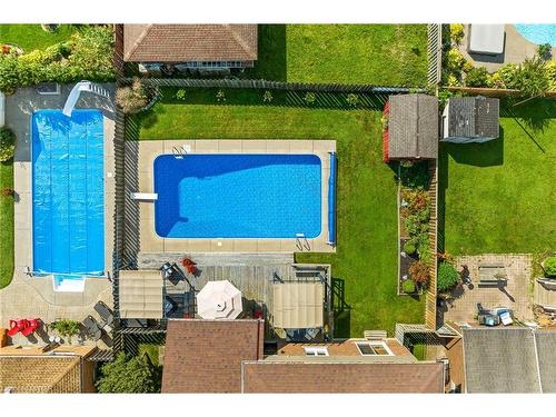 40 Gaspare Drive, Port Colborne, ON - Outdoor With In Ground Pool