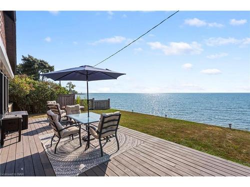 10959 Lakeshore Road, Wainfleet, ON - Outdoor With Body Of Water With Deck Patio Veranda