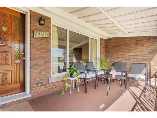 7151 Dorchester Road, Niagara Falls, ON - Outdoor With Deck Patio Veranda With Exterior