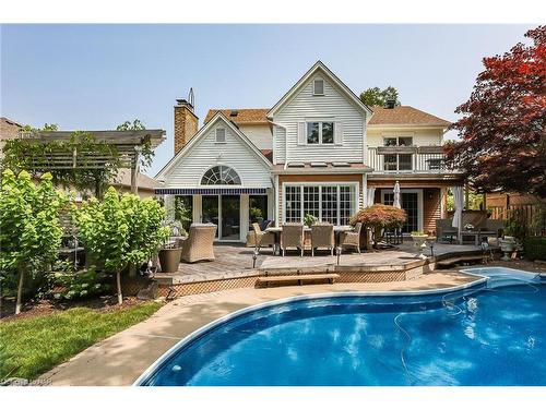 69 The Promenade Street, Niagara-On-The-Lake, ON - Outdoor With In Ground Pool With Deck Patio Veranda