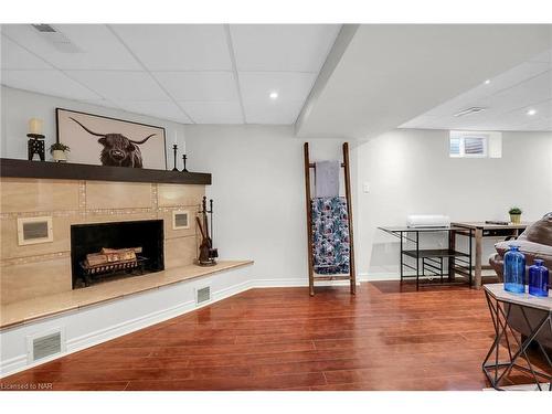 20 Manley Crescent, Thorold, ON - Indoor With Fireplace