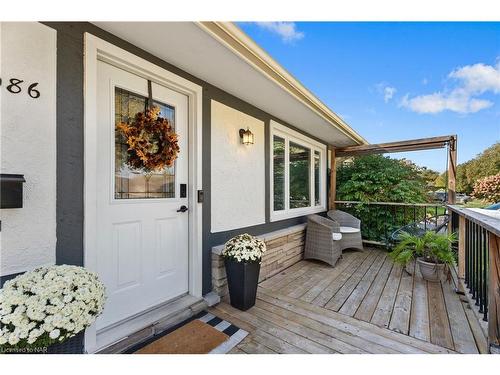 7086 Briarwood Avenue, Niagara Falls, ON - Outdoor With Deck Patio Veranda With Exterior