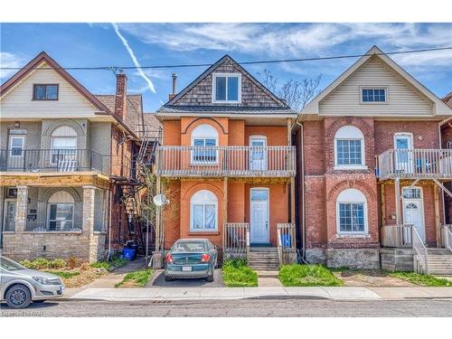 2-192 Wellington Street N, Hamilton, ON - Outdoor With Balcony With Facade