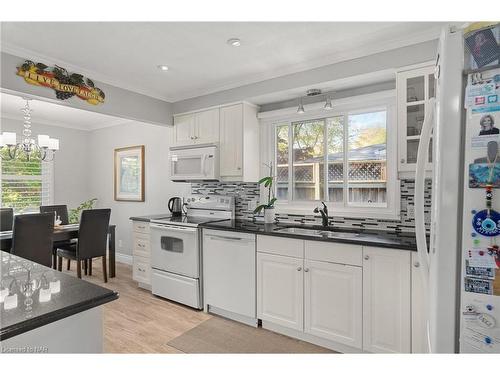 75 Aquadale Drive, St. Catharines, ON - Indoor Photo Showing Kitchen With Double Sink