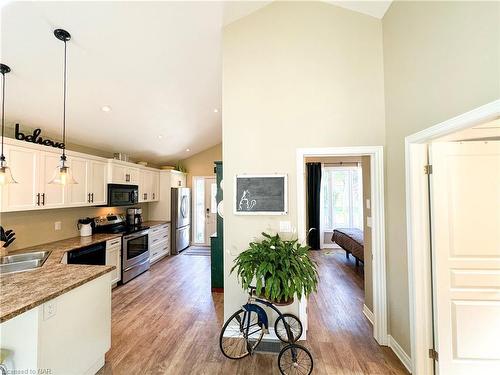 49 Bogart Street, St. Catharines, ON - Indoor Photo Showing Kitchen With Double Sink