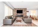 7741 Shadbush Lane, Niagara Falls, ON  - Indoor Photo Showing Living Room With Fireplace 