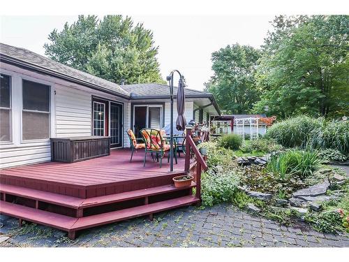 4061 Firelane 13, Sherkston, ON - Outdoor With Deck Patio Veranda