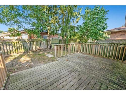 61 Rollins Drive, Welland, ON - Outdoor With Deck Patio Veranda