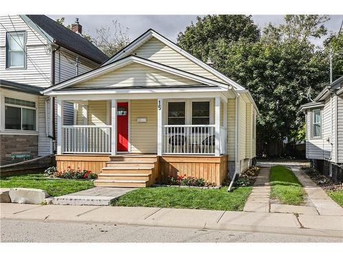 15 Jones Street, St. Catharines, ON - Outdoor With Deck Patio Veranda With Facade