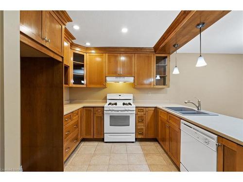 321 Elgin Street, Port Colborne, ON - Indoor Photo Showing Kitchen With Double Sink