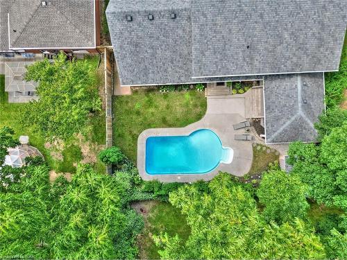 3378 Saint Patrick Avenue, Niagara Falls, ON - Outdoor With In Ground Pool With Deck Patio Veranda