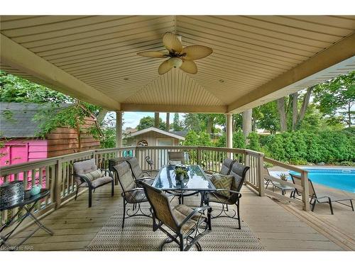 3378 Saint Patrick Avenue, Niagara Falls, ON - Outdoor With Deck Patio Veranda With Exterior