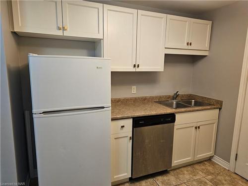 113-6350 Dorchester Road Road, Niagara Falls, ON - Indoor Photo Showing Kitchen With Double Sink